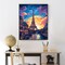 Paint by Numbers Kit for Adults Beginner, Eiffel Tower Adult Paint by Number Kits on Canvas Without Frame